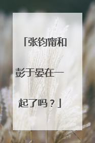张钧甯和彭于晏在一起了吗?
