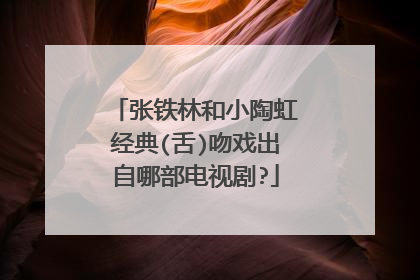 张铁林和小陶虹经典(舌)吻戏出自哪部电视剧?