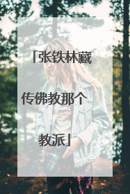 张铁林藏传佛教那个教派