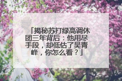 揭秘苏打绿高调休团三年背后：他用尽手段，却低估了吴青峰，你怎么看？