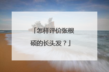 怎样评价张根硕的长头发?