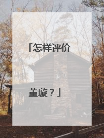 怎样评价董璇？