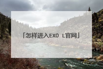 怎样进入EXO L官网