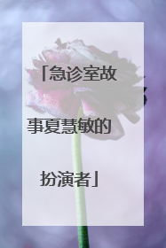 急诊室故事夏慧敏的扮演者