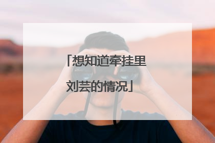 想知道牵挂里刘芸的情况