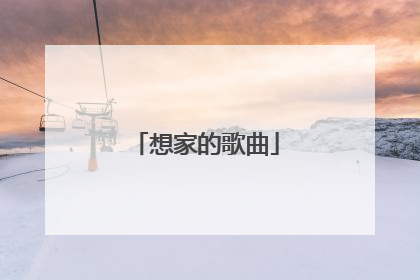 想家的歌曲