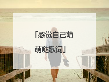 感觉自己萌萌哒歌词