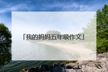 我的妈妈五年级作文