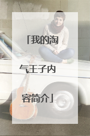 我的淘气王子内容简介