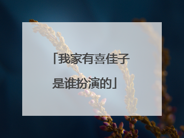 我家有喜佳子是谁扮演的