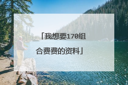 我想要170组合费费的资料