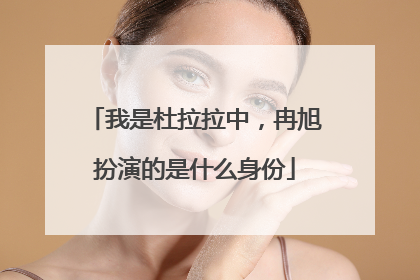 我是杜拉拉中，冉旭扮演的是什么身份