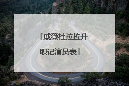 戚薇杜拉拉升职记演员表