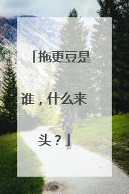 拖更豆是谁，什么来头？
