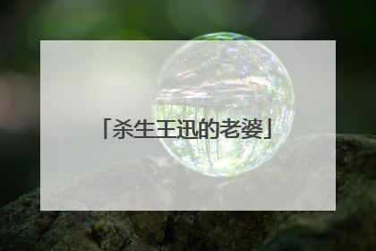 杀生王迅的老婆