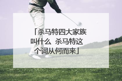 杀马特四大家族叫什么 杀马特这个词从何而来