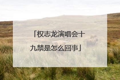 权志龙演唱会十九禁是怎么回事