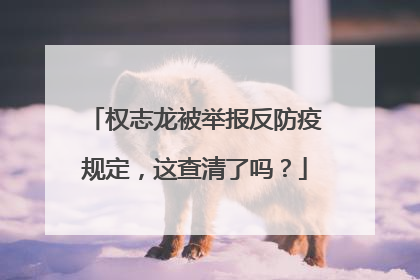 权志龙被举报反防疫规定，这查清了吗？