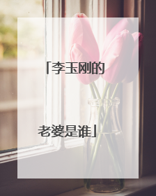 李玉刚的老婆是谁