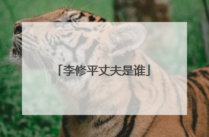 李修平丈夫是谁