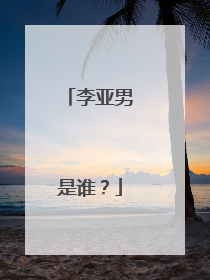 李亚男是谁？