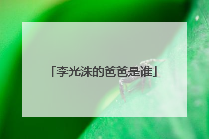 李光洙的爸爸是谁