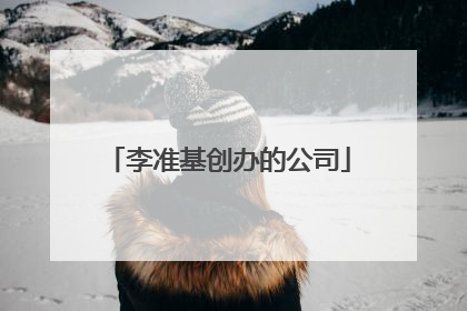 李准基创办的公司