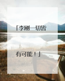 李刚一切皆有可能！