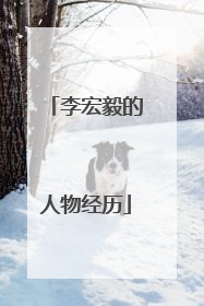 李宏毅的人物经历