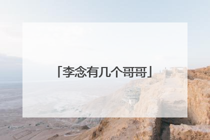 李念有几个哥哥