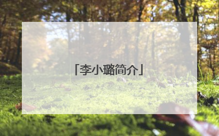 李小璐简介