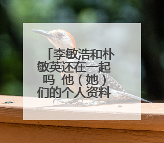 李敏浩和朴敏英还在一起吗 他（她）们的个人资料要全的啊