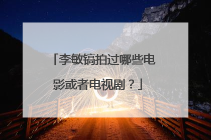 李敏镐拍过哪些电影或者电视剧?