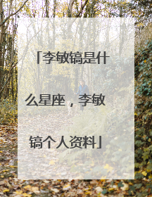 李敏镐是什么星座，李敏镐个人资料