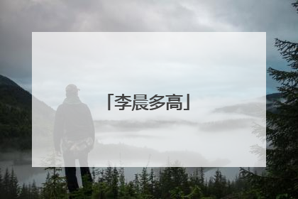 李晨多高