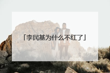 李民基为什么不红了