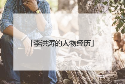 李洪涛的人物经历