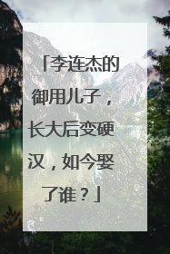 李连杰的御用儿子，长大后变硬汉，如今娶了谁？