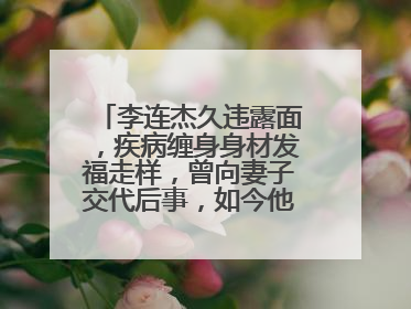 李连杰久违露面,疾病缠身身材发福走样,曾向妻子交代后事,如今他咋样了?