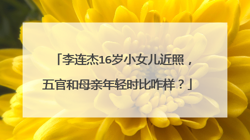 李连杰16岁小女儿近照,五官和母亲年轻时比咋样?