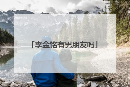 李金铭有男朋友吗