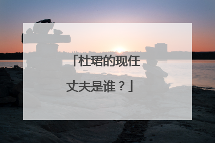 杜珺的现任丈夫是谁？