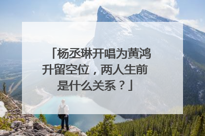 杨丞琳开唱为黄鸿升留空位，两人生前是什么关系？
