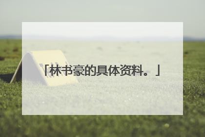 林书豪的具体资料。