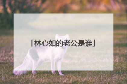 林心如的老公是谁