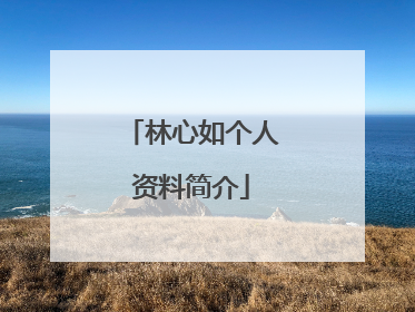 林心如个人资料简介