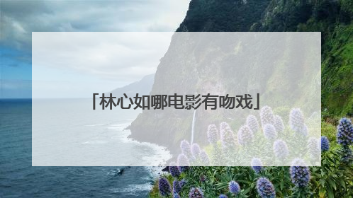 林心如哪电影有吻戏