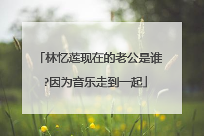 林忆莲现在的老公是谁?因为音乐走到一起