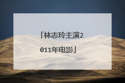 林志玲主演2011年电影