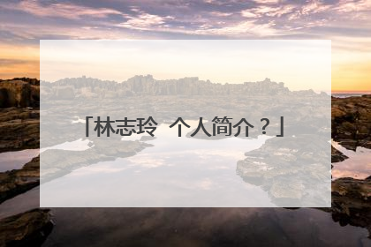 林志玲 个人简介?